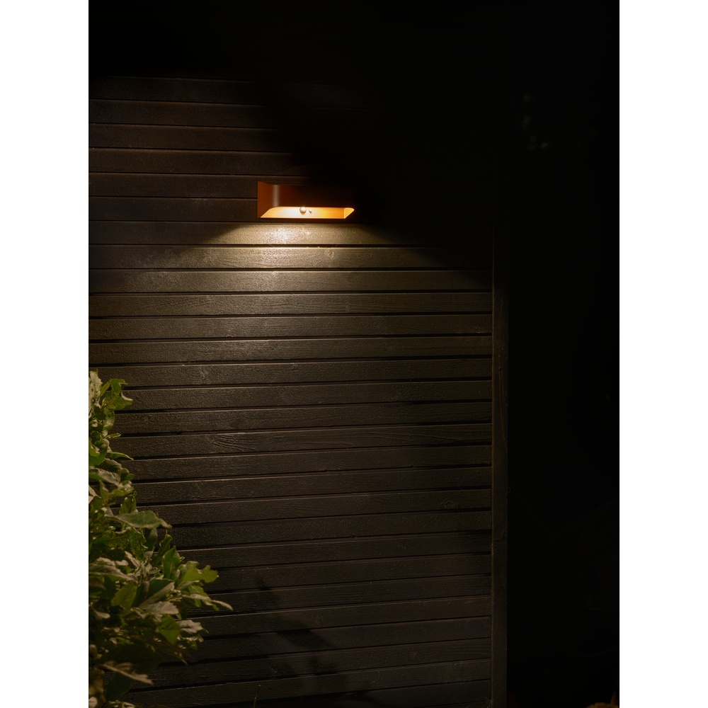 Nordlux RoestbruineMarcellio Solar lamp met sensor - 2618001018